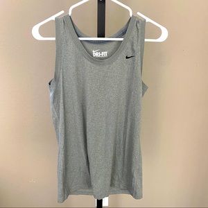 Nike Dri-fit grey tank